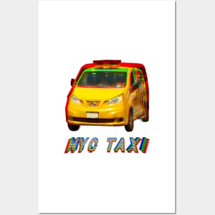 NYC Taxi- Retro Posters and Art